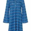 M Missoni Hängerkleid Damen, Blau