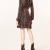 M Missoni Kleid in A-Linie Damen, Braun