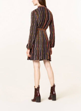 M Missoni Kleid in A-Linie Damen, Braun