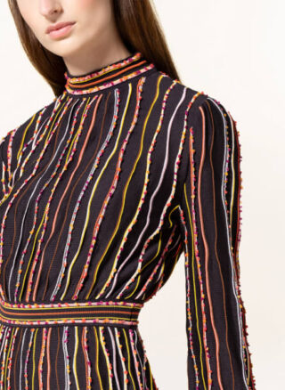 M Missoni Kleid in A-Linie Damen, Braun