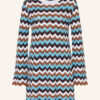 M Missoni Strickkleid Damen, Grün
