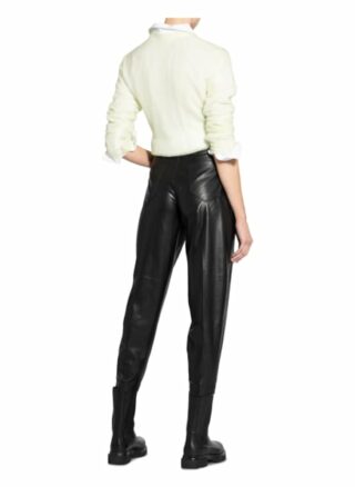 MAC DAYDREAM Lederhose Damen, Schwarz