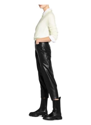MAC DAYDREAM Lederhose Damen, Schwarz