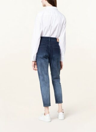 MAC DAYDREAM Lounge 7/8 Straight Leg Jeans Damen, Blau