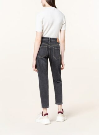 MAC DAYDREAM Lounge 7/8 Straight Leg Jeans Damen, Grau