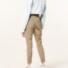 MAC DAYDREAM Move Up 7/8-Jogginghose Damen, Beige