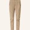 MAC DAYDREAM Move Up 7/8-Jogginghose Damen, Beige