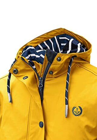 MADSea Friesennerz Regenjacke Damen, Gelb