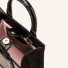 MAISON HÉROÏNE Kira Nano Handtasche Damen, Schwarz