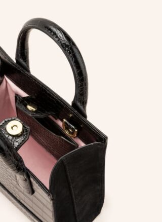 MAISON HÉROÏNE Kira Nano Handtasche Damen, Schwarz