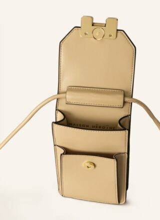 MAISON HÉROÏNE Romy Umhängetasche Damen, Beige