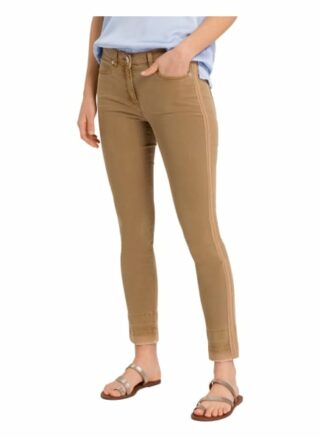 MARC AUREL 5-Pocket Hose Damen, Braun