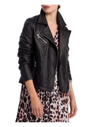 MARC AUREL Bikerjacke Damen, Schwarz