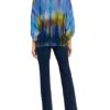 MARC AUREL Blusenshirt Damen, Blau