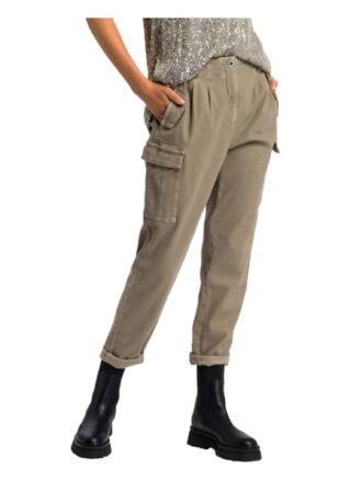 MARC AUREL Cargohose Damen, Grau