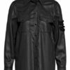 MARC AUREL Hemdbluse Damen, Schwarz