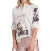 MARC AUREL Hemdbluse Damen, Weiß
