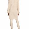 MARC AUREL Kunstfell-Mantel Damen, Beige