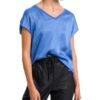 MARC AUREL Satinshirt Damen, Blau