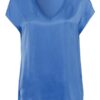 MARC AUREL Satinshirt Damen, Blau