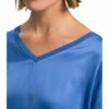 MARC AUREL Satinshirt Damen, Blau