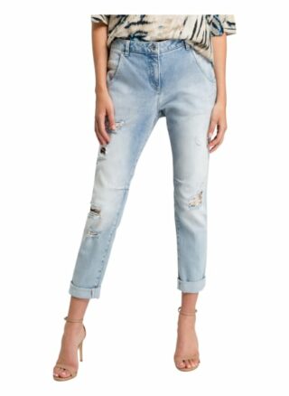MARC AUREL Skinny Jeans Damen, Blau