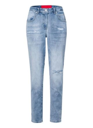 MARC AUREL Skinny Jeans Damen, Blau