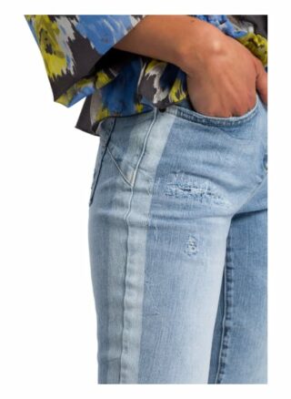 MARC AUREL Straight Leg Jeans Damen, Blau