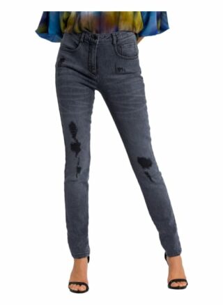 MARC AUREL Straight Leg Jeans Damen, Grau