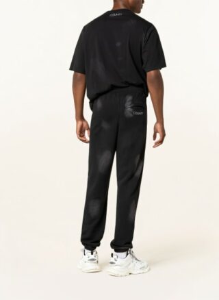 MARCELO BURLON Jogginghose Herren, Schwarz