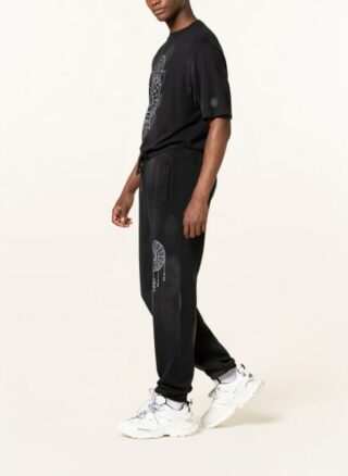 MARCELO BURLON Jogginghose Herren, Schwarz