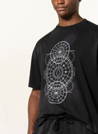 MARCELO BURLON Oversized-Shirt Herren, Schwarz