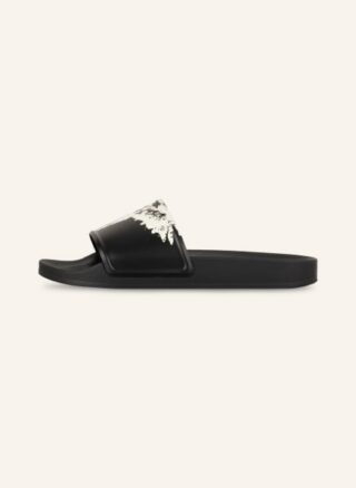 MARCELO BURLON Pantoletten Herren, Schwarz