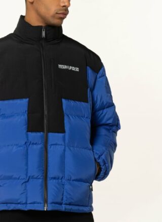 MARCELO BURLON Steppjacke Herren, Blau