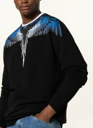 MARCELO BURLON Sweatshirt Herren, Schwarz