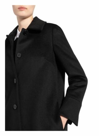 MAX & Co. Jet Wollmantel Damen, Schwarz