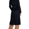 MAX & Co. Longrun Wollmantel Damen, Blau