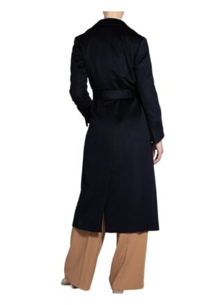 MAX & Co. Longrun Wollmantel Damen, Blau