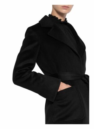 MAX & Co. Runaway Wollmantel Damen, Schwarz