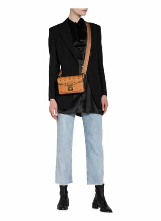 MCM Millie Small Umhängetasche Damen, Braun