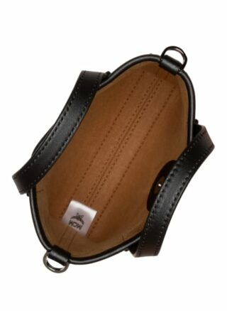 MCM Mini Umhängetasche Damen, Schwarz