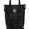 MCM Mini Umhängetasche Damen, Schwarz