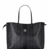 MCM Project Visetos Large Shopper Damen, Schwarz