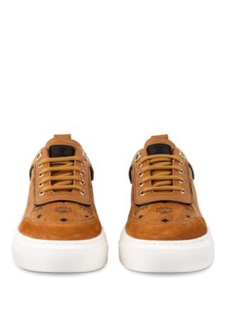 MCM Skyward Plateau-Sneaker Damen, Braun