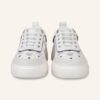 MCM Skyward Plateau-Sneaker Damen, Weiß
