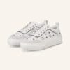 MCM Skyward Plateau-Sneaker Damen, Weiß