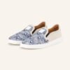 MCM Slip On Sneaker Damen, Blau