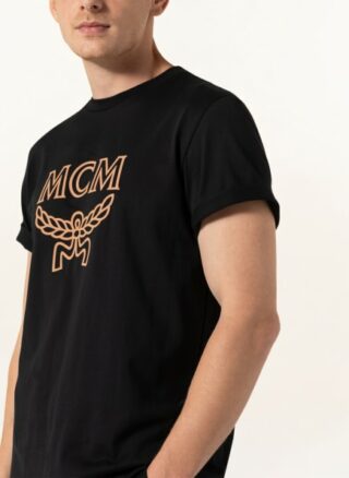MCM T-Shirt Herren, Schwarz