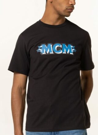 MCM T-Shirt Herren, Schwarz