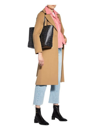 MCM Toni Shopper Damen, Schwarz